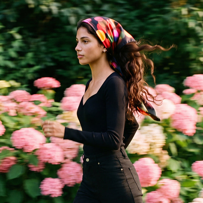 Comment nouer un foulard en soie