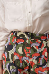 Pantalon Olympe en soie Pégase - Soi Paris