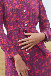 Robe Imprévisible en soie Grigri - Soi Paris