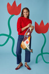 Pull Rouge Vermillon - Soi Paris