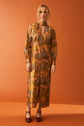 Robe Scarlett Golden Pop Corn - Soi Paris