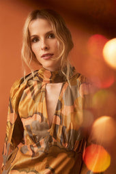 Robe Scarlett Golden Pop Corn - Soi Paris