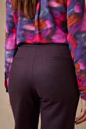 Pantalon Enchanteur Aubergine - Soi Paris