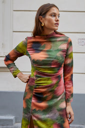 Robe Allure Flora Sauge - Soi Paris