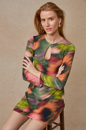 Robe Bianca Flora Sauge - Soi Paris