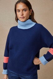 Pull Audacieuse Marine - Soi Paris
