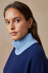 Pull Audacieuse Marine - Soi Paris