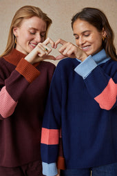 Pull Audacieuse Marine - Soi Paris