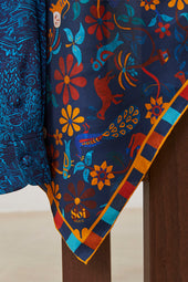 Foulard en soie Jaipur Mon Amour - Soi Paris