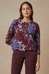 Pull Trèfle Rubis en Laine - Soi Paris