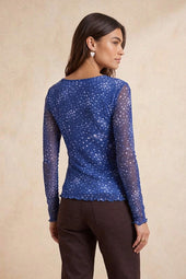 Top Alluria Bois Dormant sur Olivia, mannequin taille 36 #taille Olivia porte une taille 36