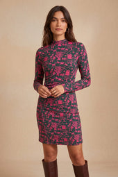 Robe Allura Chalet sur Olivia, mannequin taille 36 #taille Olivia porte une taille 36