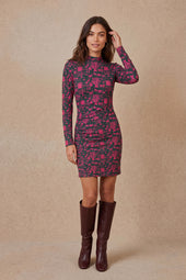 Robe Allura Chalet sur Olivia, mannequin taille 36 #taille Olivia porte une taille 36