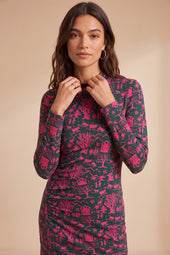 Robe Allura Chalet sur Olivia, mannequin taille 36 #taille Olivia porte une taille 36