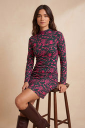 Robe Allura Chalet sur Olivia, mannequin taille 36 #taille Olivia porte une taille 36