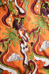 Chemisier en soie Cosmic Love