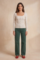T-shirt Paresseux Fleur des Bois