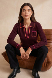 Pull Paolo Merlot en Laine