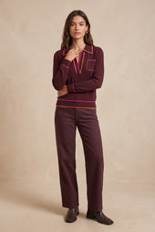 Pull Paolo Merlot en Laine