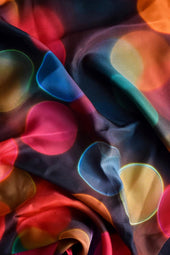 Foulard en soie Midnight
