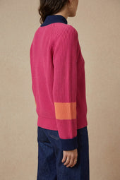 Pull Audacieuse Rosewood en Laine