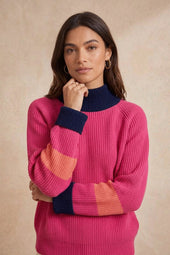 Pull Audacieuse Rosewood en Laine