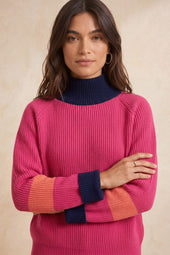 Pull Audacieuse Rosewood en Laine