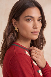 Cardigan Sissi Rouge en Laine