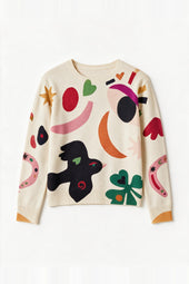 Pull en laine Soi x Leona Rose