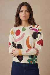 Pull en laine Soi x Leona Rose