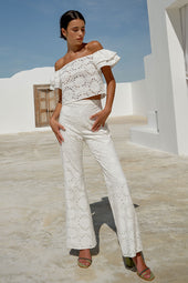 Pantalon Agapi Blanc - Soi Paris