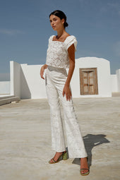 Pantalon Agapi Blanc - Soi Paris