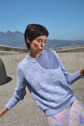 Pull Hélios Bleu Nuage - Soi Paris