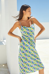 Robe Fatale en soie Positano - Soi Paris