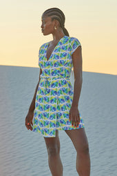Robe Malicieuse en soie Positano - Soi Paris