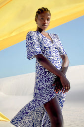 Robe Muse Fusion Bleu - Soi Paris