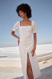 Robe Agapi Blanc - Soi Paris