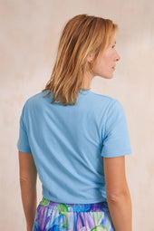 T-shirt Être Soi Bleu Aqua - Soi Paris