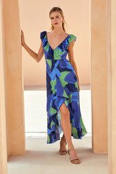 Robe Passion en soie L'Envol Moorea - Soi Paris