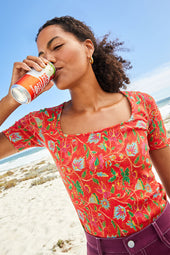 T-shirt Paresseuse en coton Java - Soi Paris