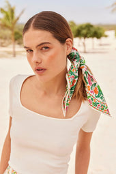 T-shirt Paresseuse en coton Ecru - Soi Paris