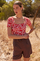 T-shirt Paresseuse en coton Havana - Soi Paris