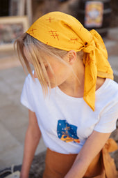 Foulard en soie Allumer le Feu - Soi Paris