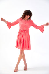 Robe en soie Hortensia - Soi Paris
