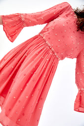 Robe en soie Hortensia - Soi Paris