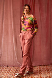 Pantalon Fabuleux Rose Vintage - Soi Paris