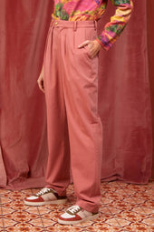 Pantalon Fabuleux Rose Vintage - Soi Paris
